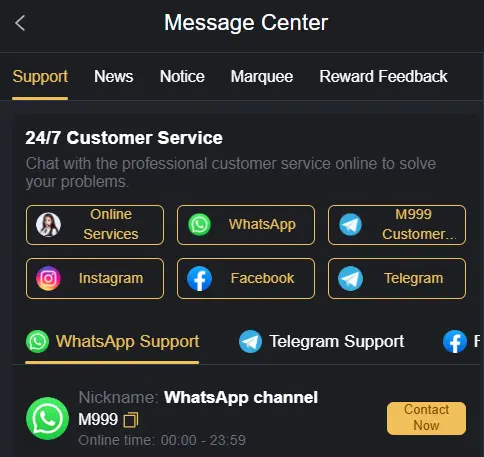 Customer Support